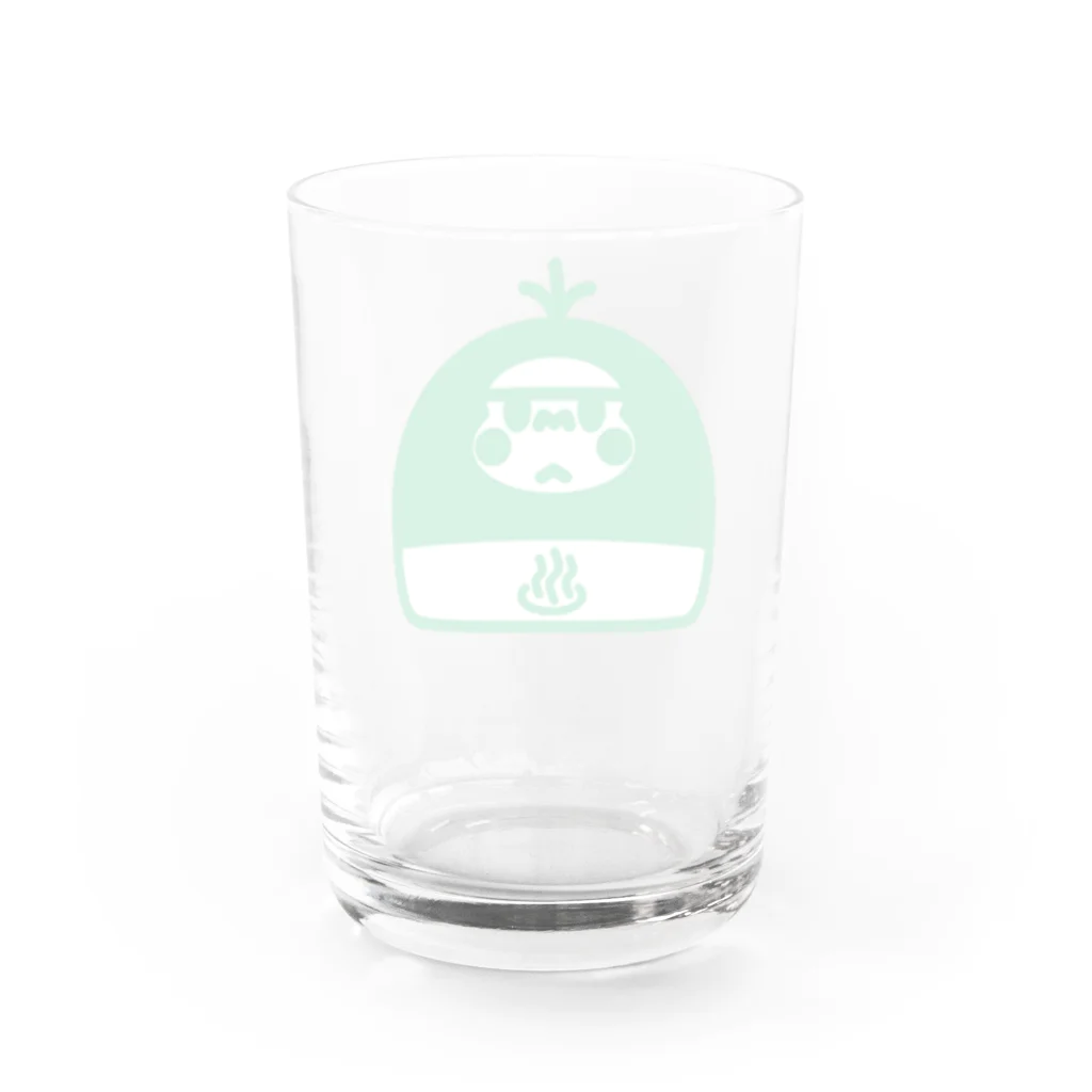 ゴリほっこりのゴリほっこり1色グッズ Water Glass :back