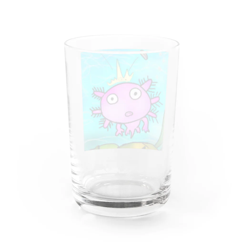 みぅ福島のユルいウーパールーパー　第2 Water Glass :back
