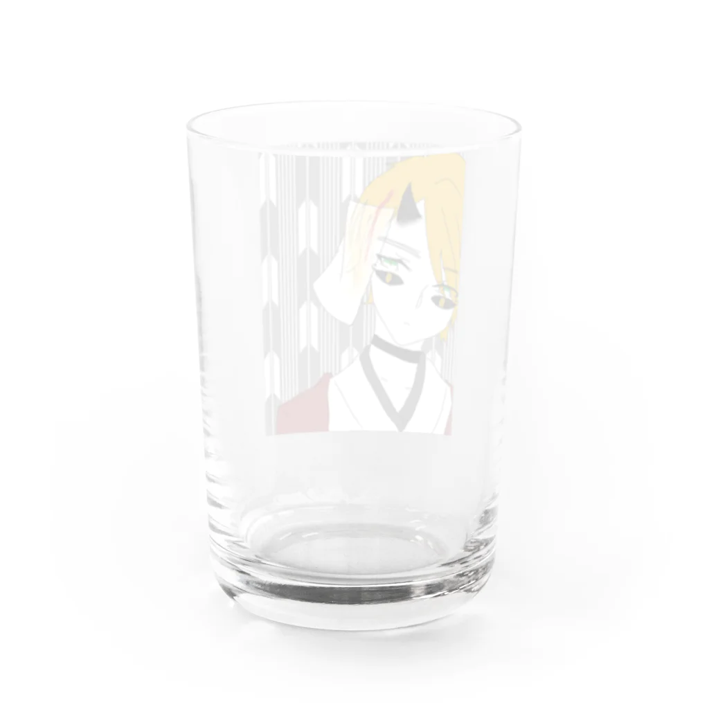 バール@トライバールのリギド 法相氏 Water Glass :back