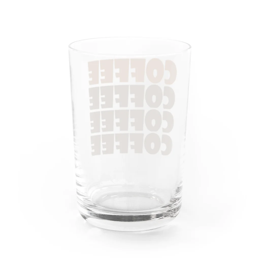 tamaccoの珈琲 Water Glass :back