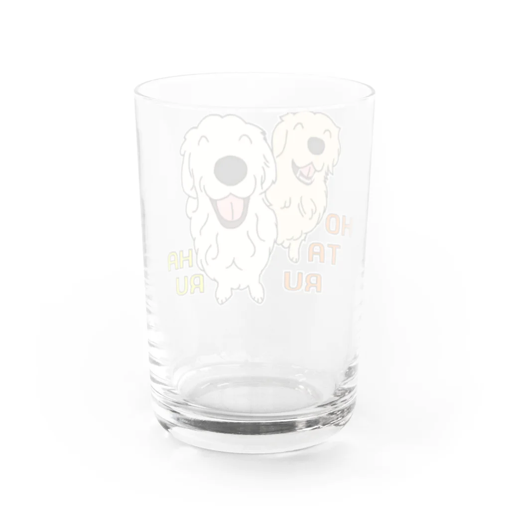 niconicotontonのうちの子1番☆蛍&晴 ① Water Glass :back