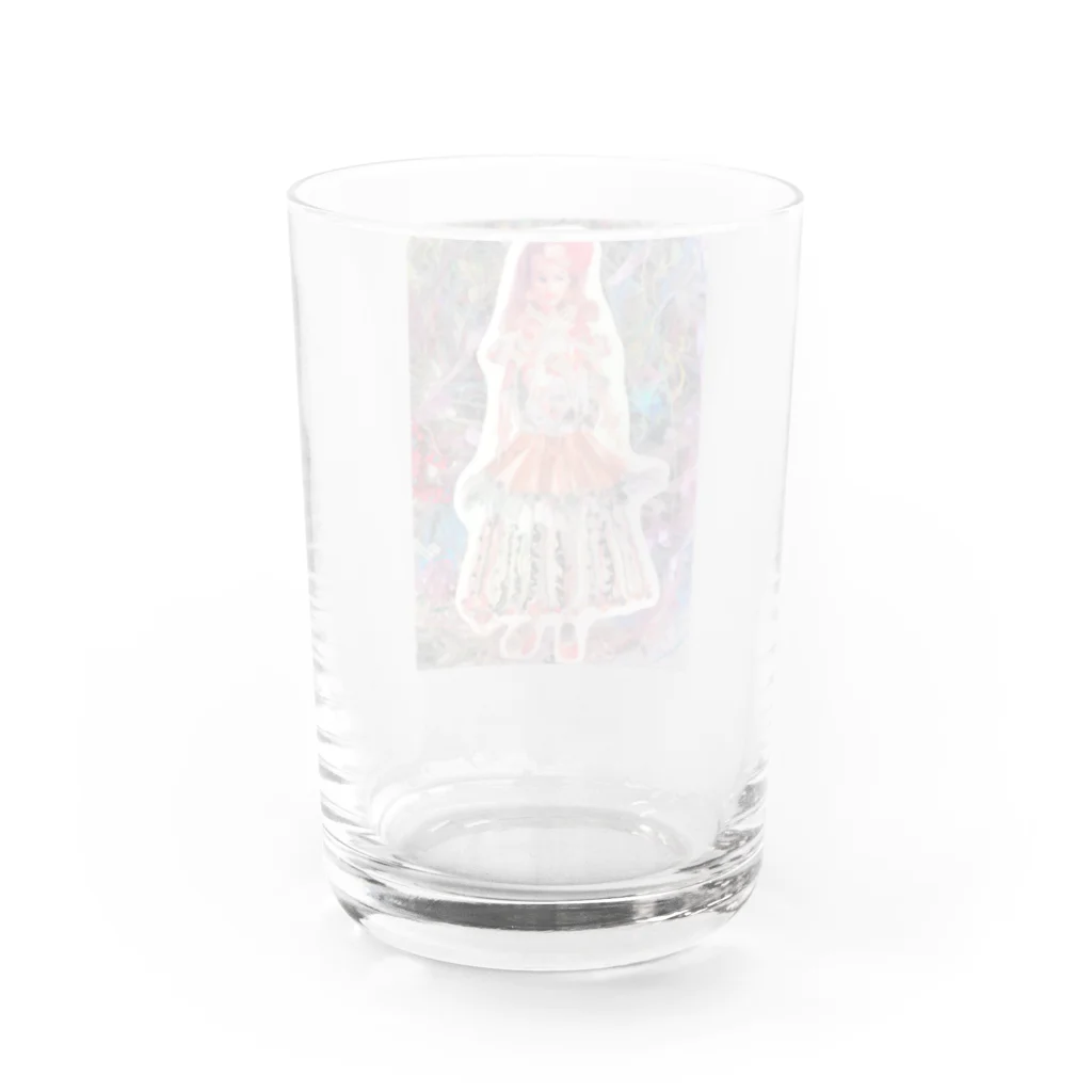 カオスのちんどん屋横丁のカオスお手製。金魚ちゃんシリーズ① Water Glass :back