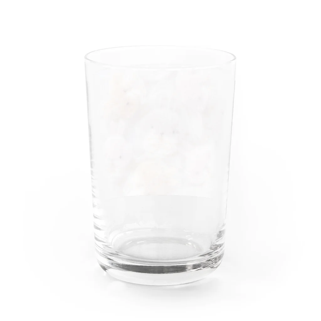 もふもふ工房のアンティークうさぎさん Water Glass :back