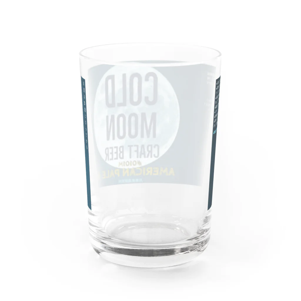 COLD MOON (コールド ムーン)のCOLD MOONラベルプリントグラス Water Glass :back