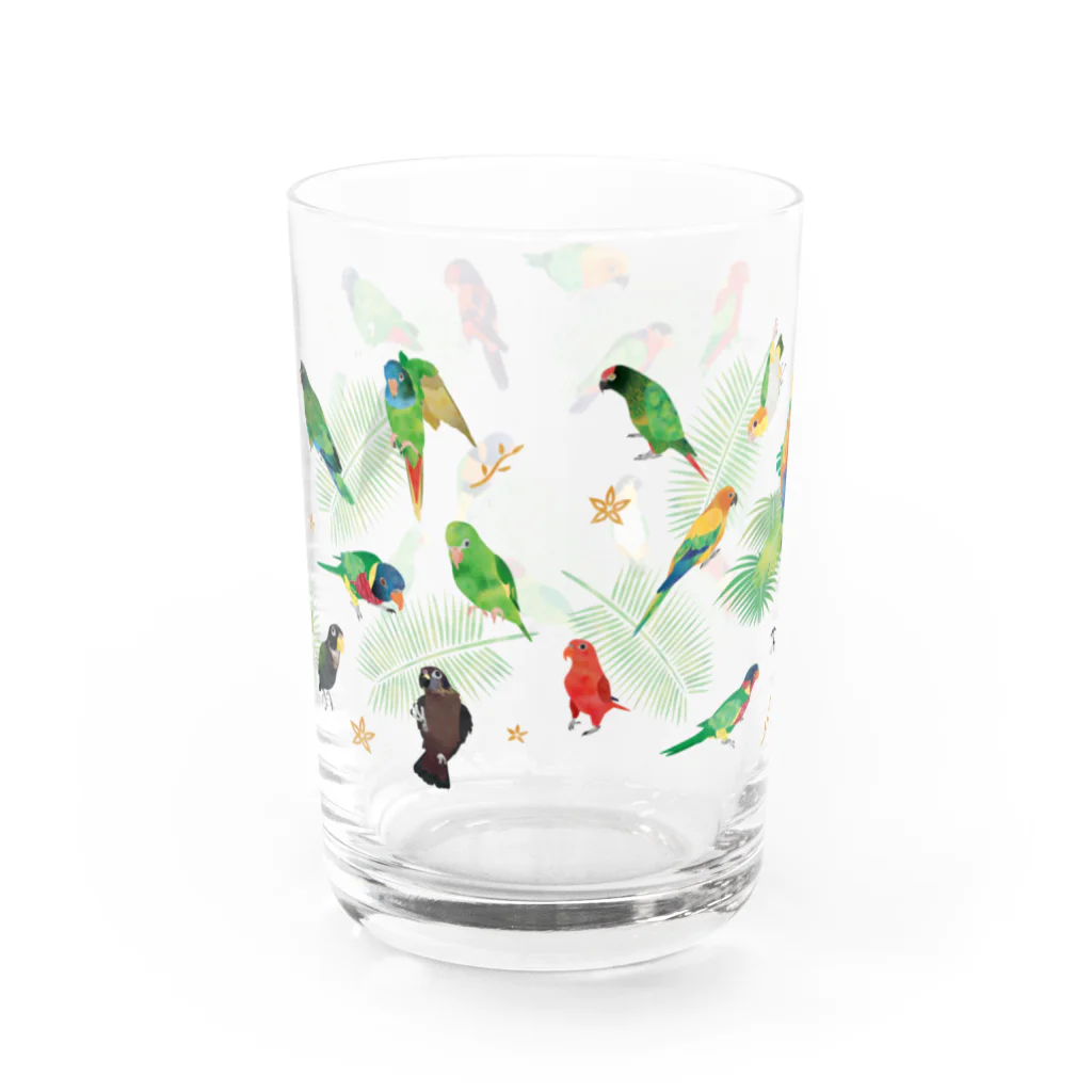 MIKIHO＠トリピカルのローリーグラス Water Glass :back