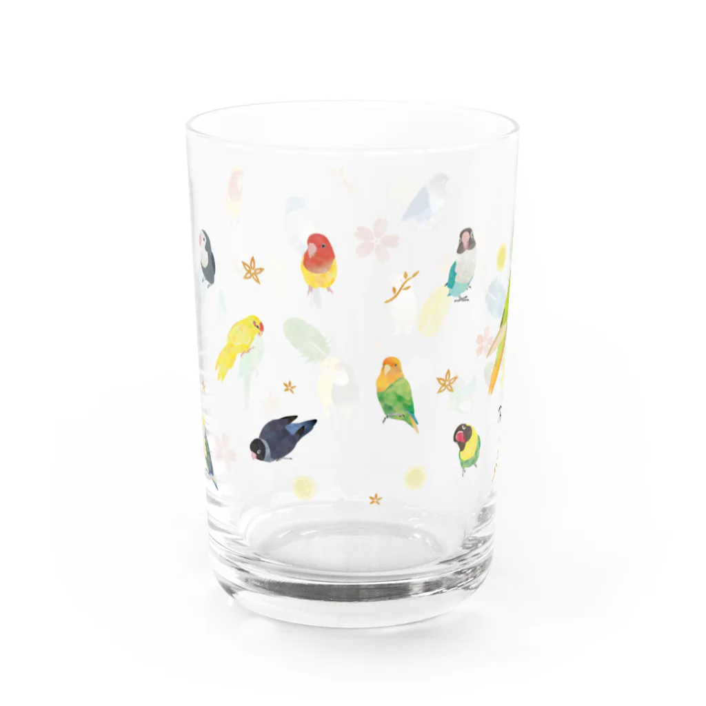 MIKIHO＠トリピカルのコザクラグラス Water Glass :back