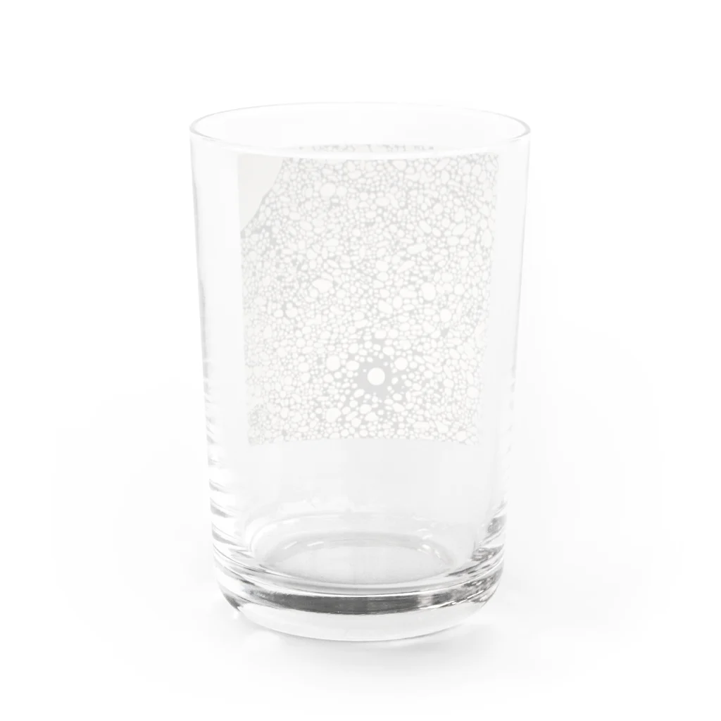 kenken09tの宇宙の粒 Water Glass :back