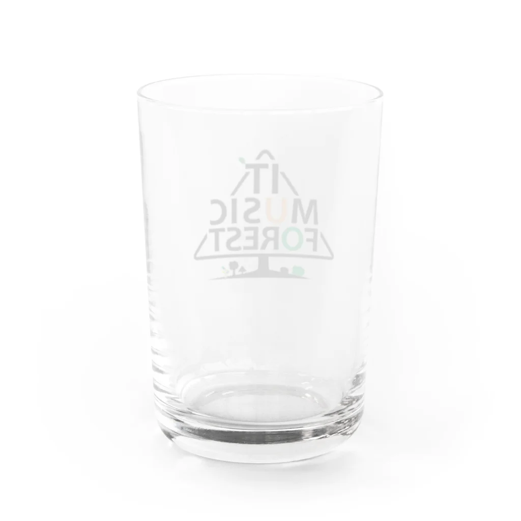 IT MUSIC FOREST チャリティーグッズショップのIT MUSIC FOREST チャリティーグッズ Water Glass :back