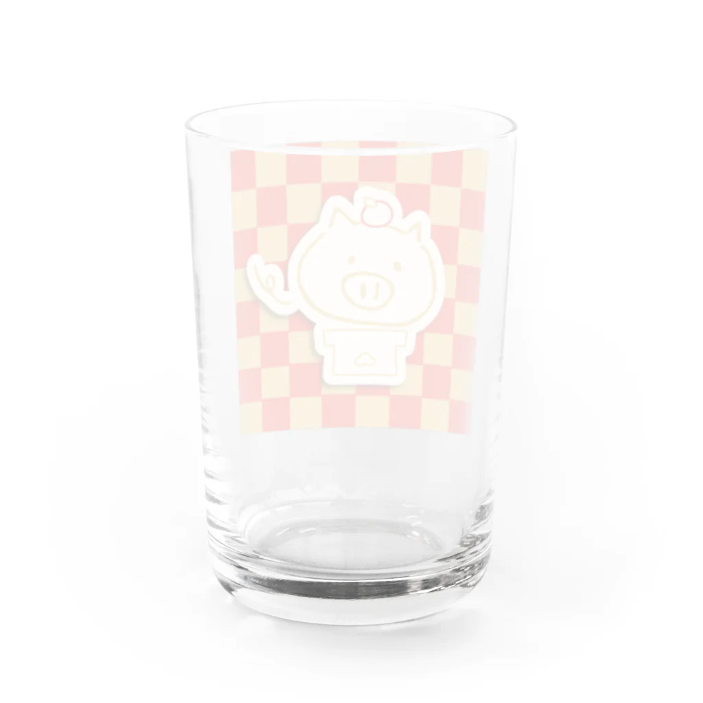 ねぷろ屋さんの鏡ぶた Water Glass :back
