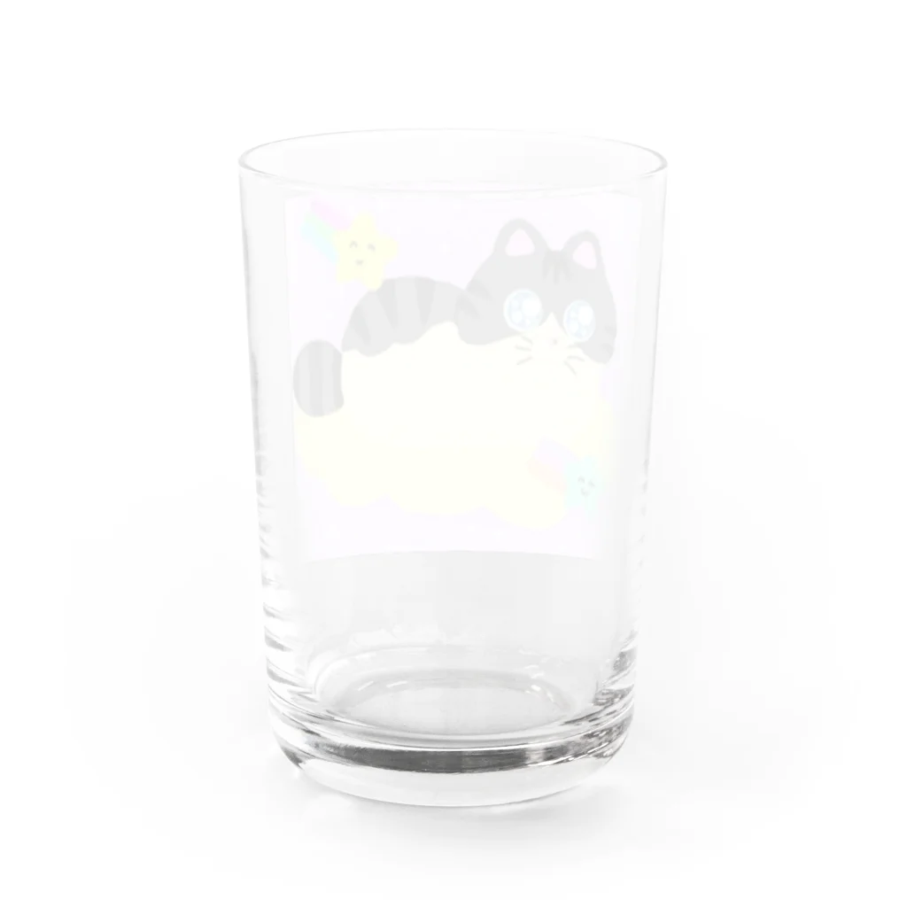 ブティック☆ンボのきらきらおめめンボ Water Glass :back