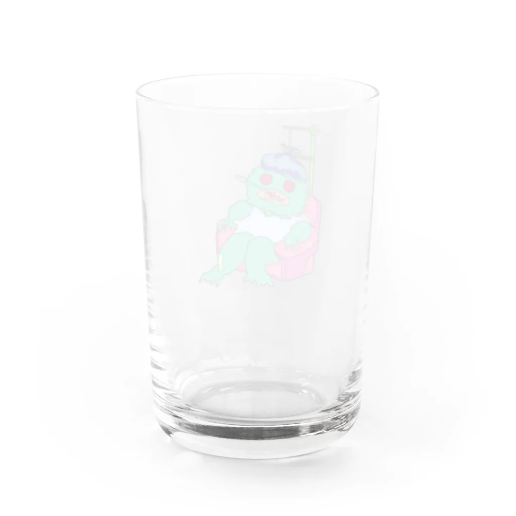 Mirai Gotoのdepressed yeti (cold) Water Glass :back