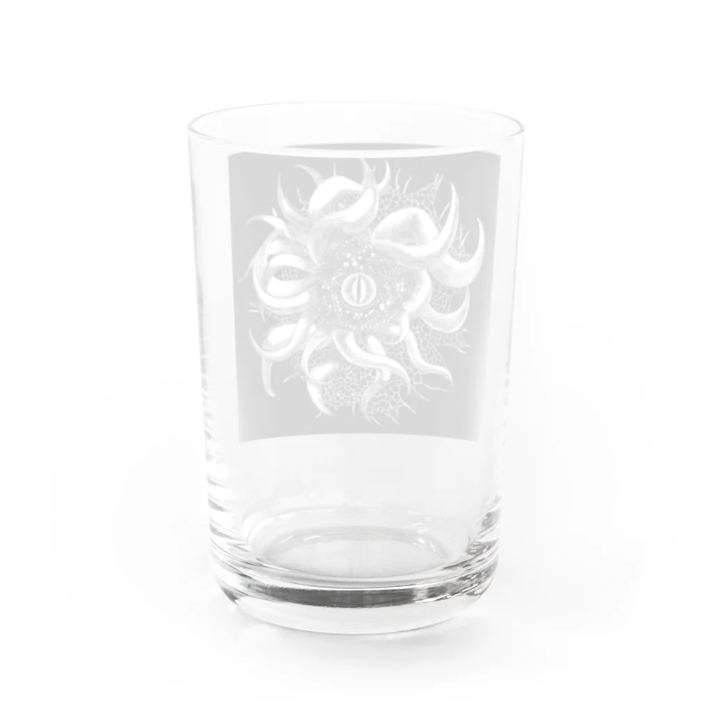 千 米朗の識生 Water Glass :back