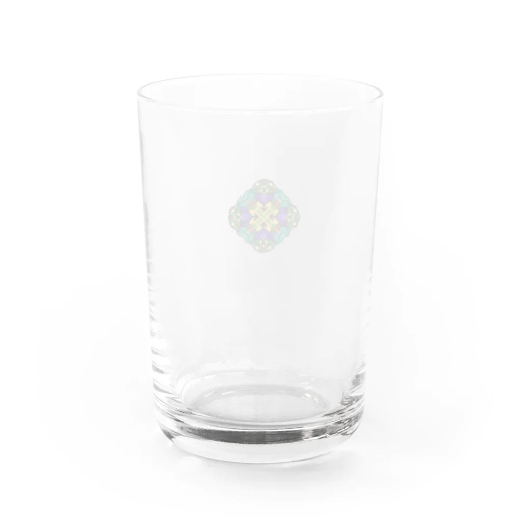 165の店の人魚の印　【peace of tales】 Water Glass :back