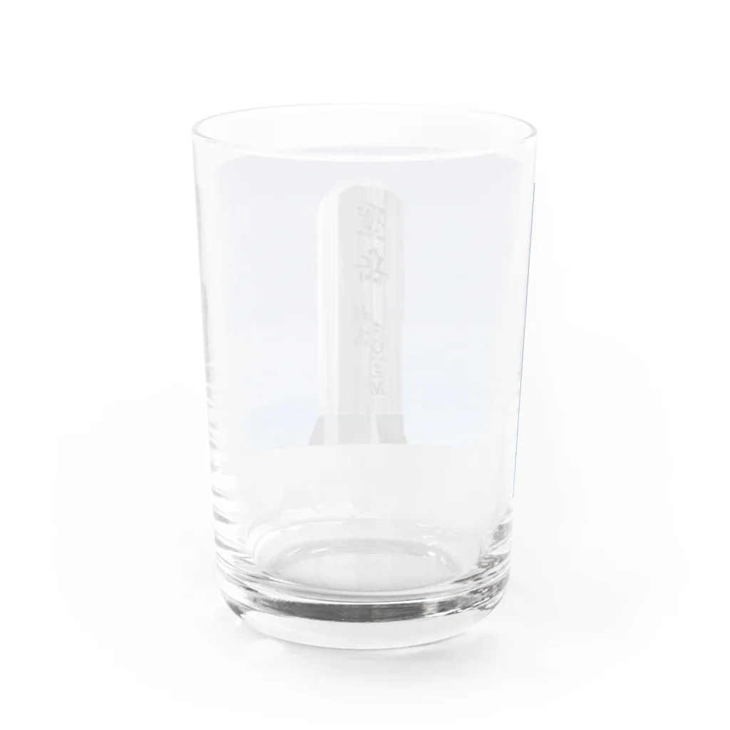 SAKURA スタイルの聖岳山頂 Water Glass :back