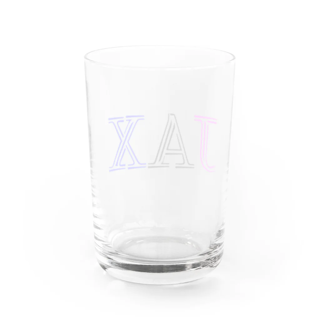 Jax clanのJaxグッズ Water Glass :back