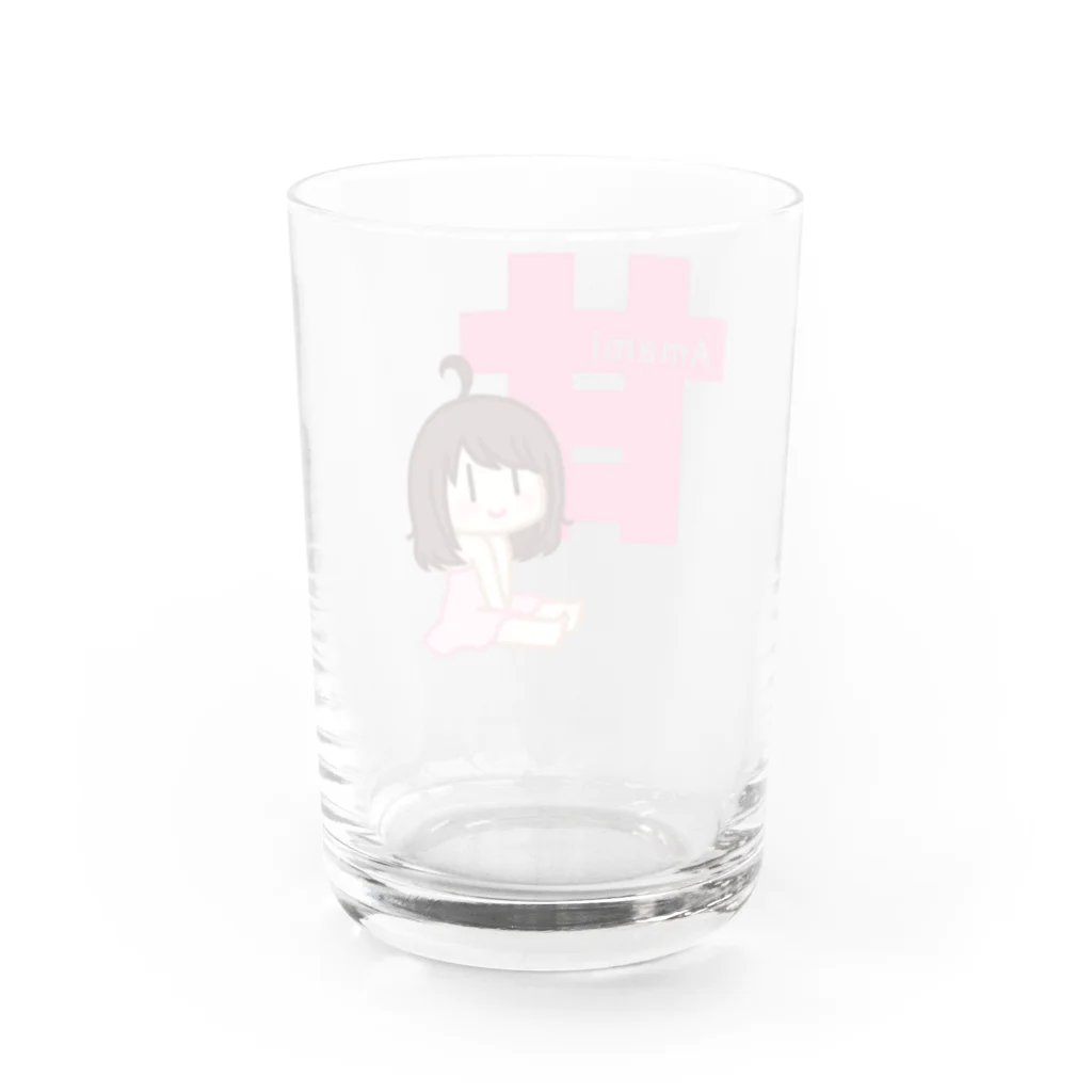 🌸甘味(あまみ)🌸のあまこっぷ Water Glass :back