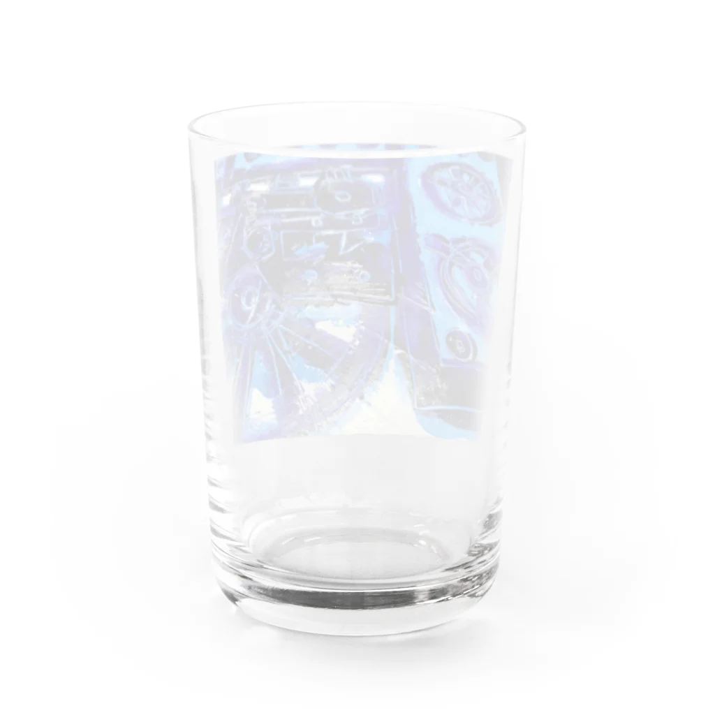 地獄閻魔堂のDBくん Water Glass :back