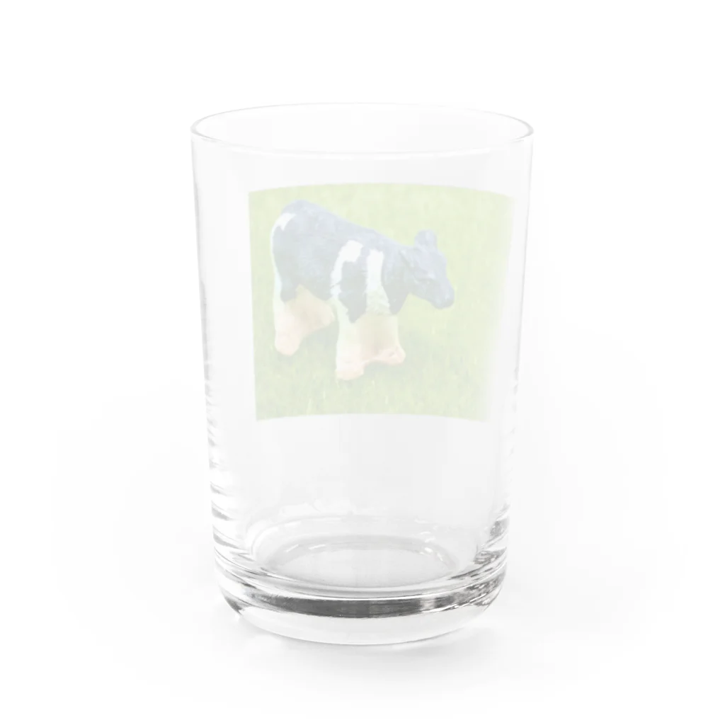 コナカマ通販SUZURI支店のCOW-2021 Water Glass :back