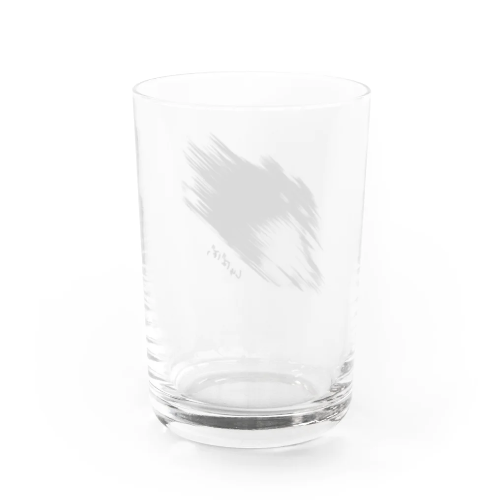 ふゆのさんのお店。のしゅばばリクビッグTシャツ Water Glass :back