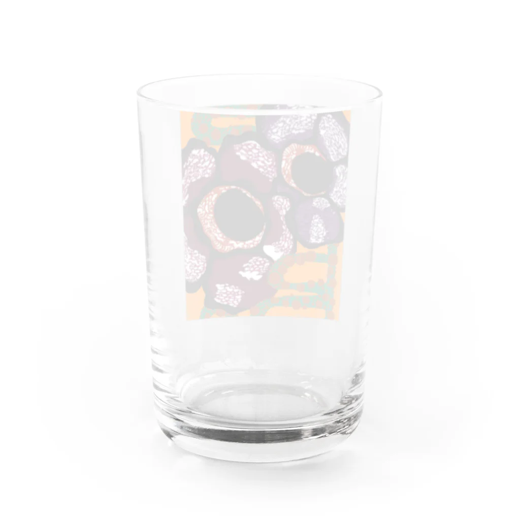 ももよのラフレシア Water Glass :back