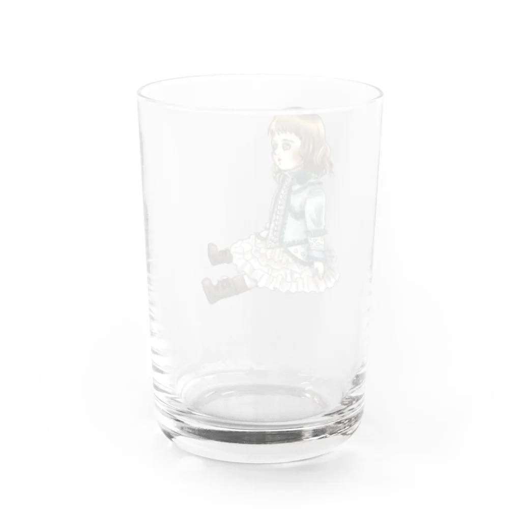 西洋人形館　＠かなでの彦舎のおすわりブリュ Water Glass :back