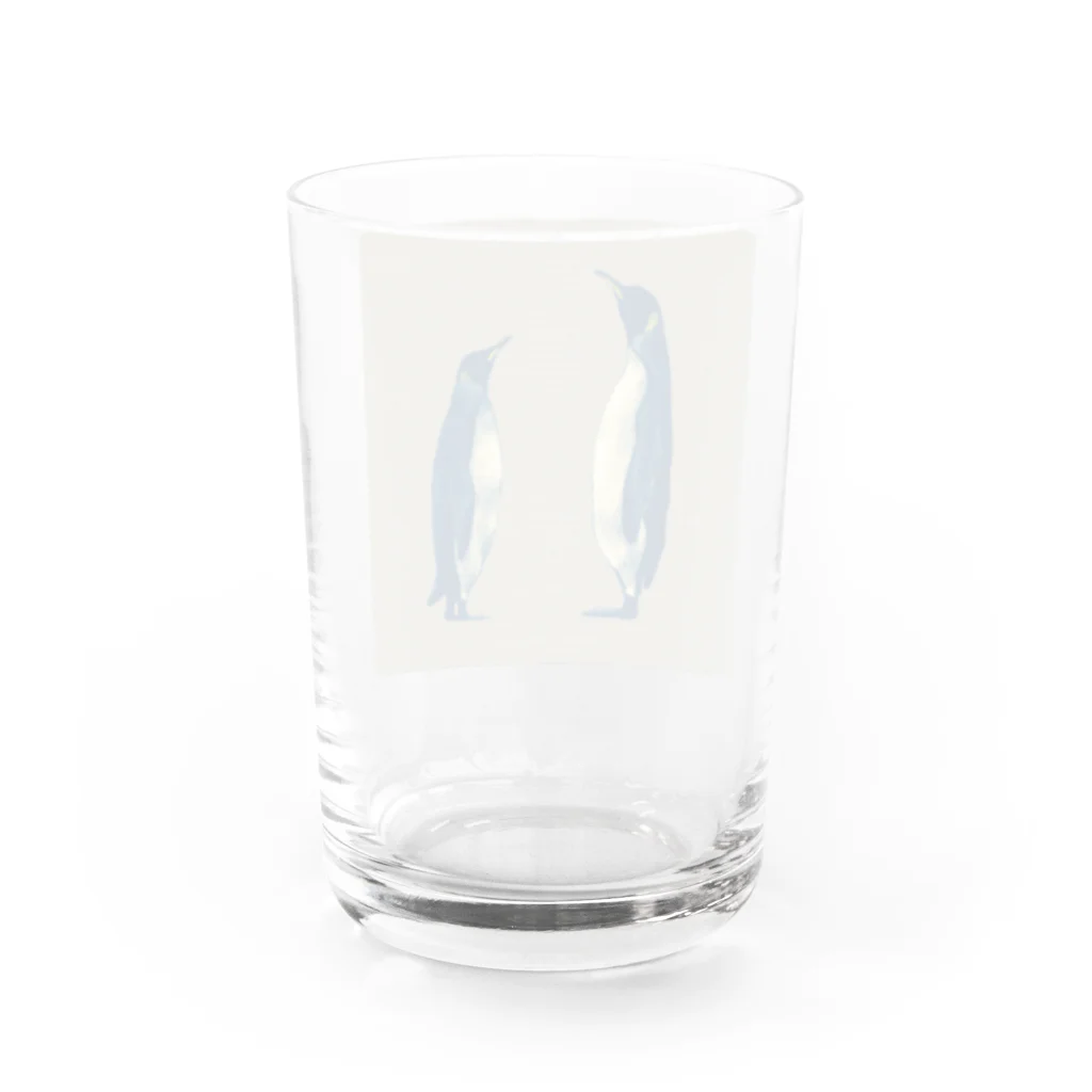 Muのペンギンズ Water Glass :back