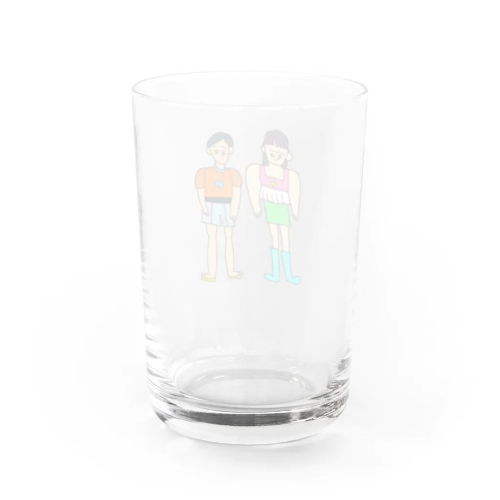 chichuukaivacanceのハワイ Water Glass :back