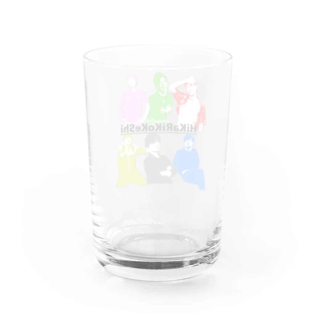 ひかりこけしのひかりこけし2021 Water Glass :back