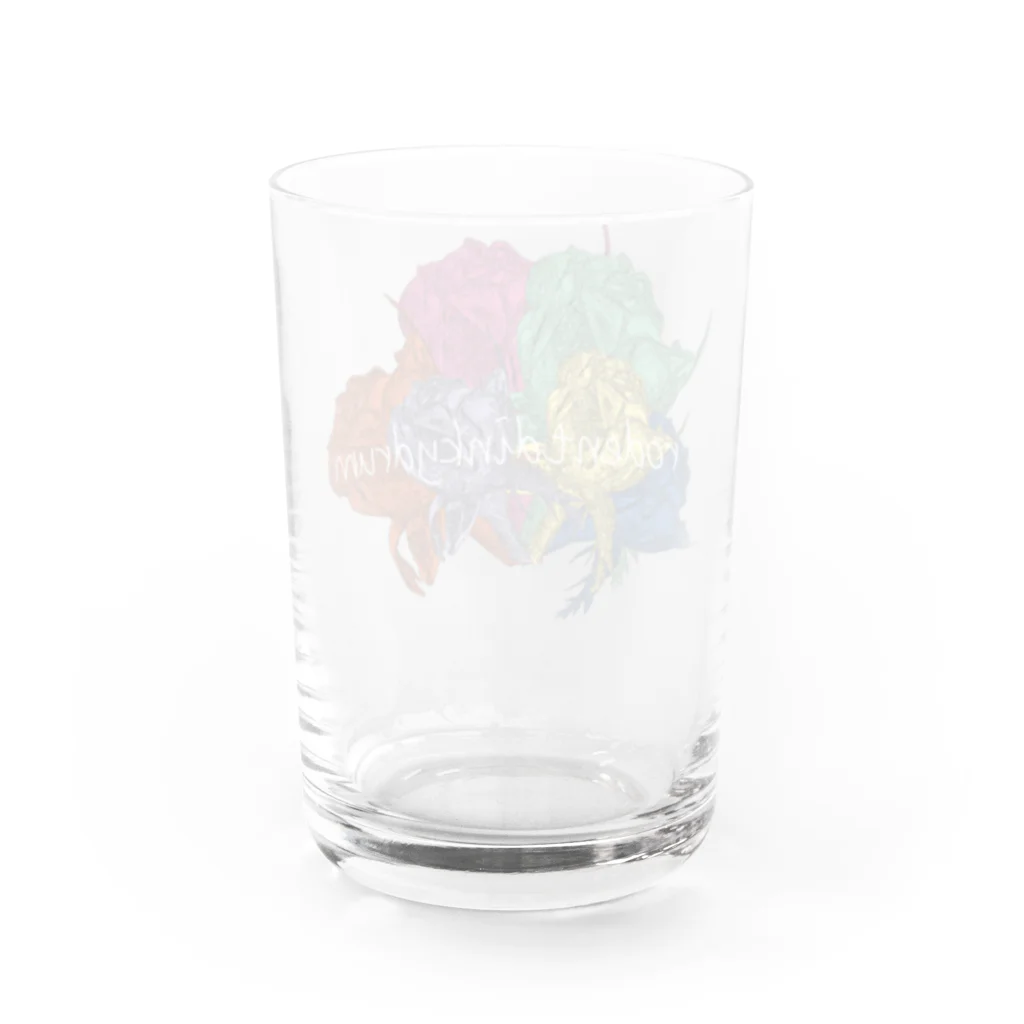 rodent dinky drumのrodent dinky drum たまには洒落た薔薇でも。 Water Glass :back