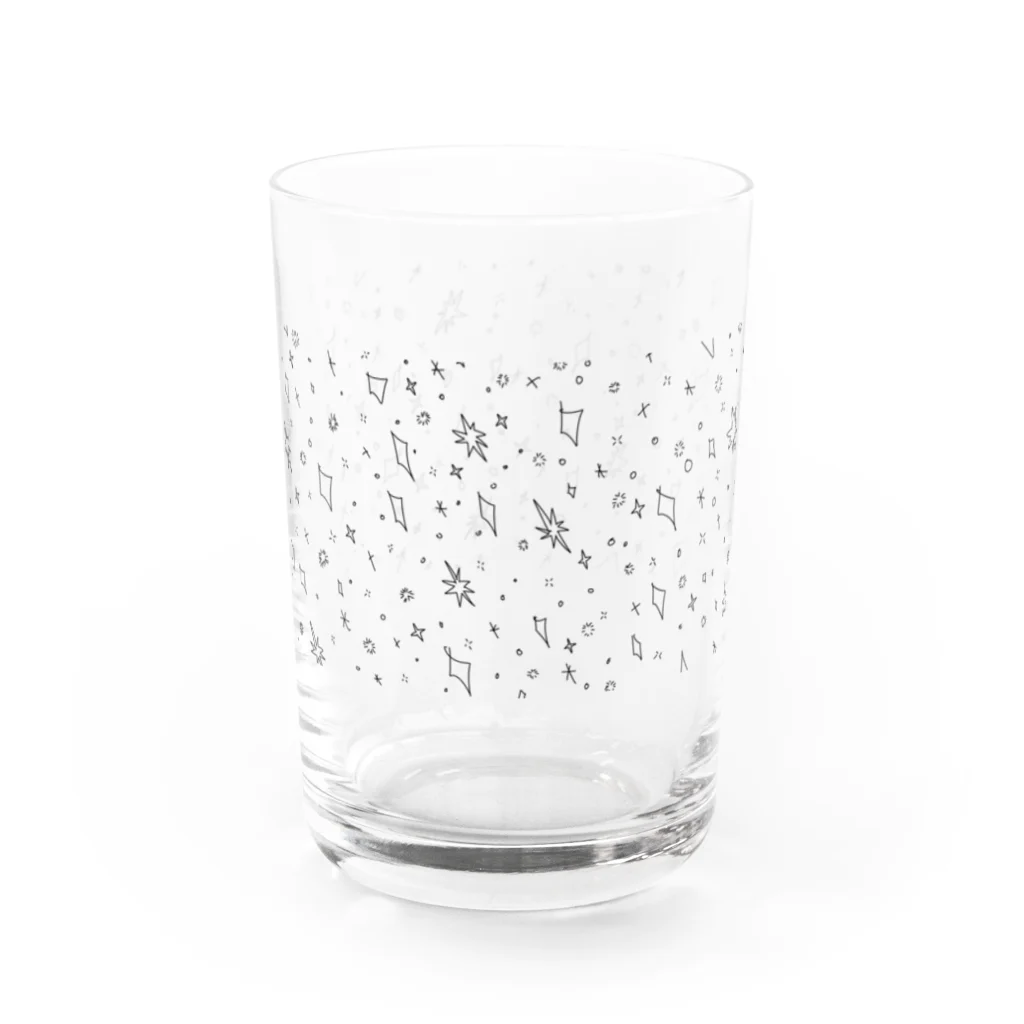 しいの玉手箱の星くずたち Water Glass :back