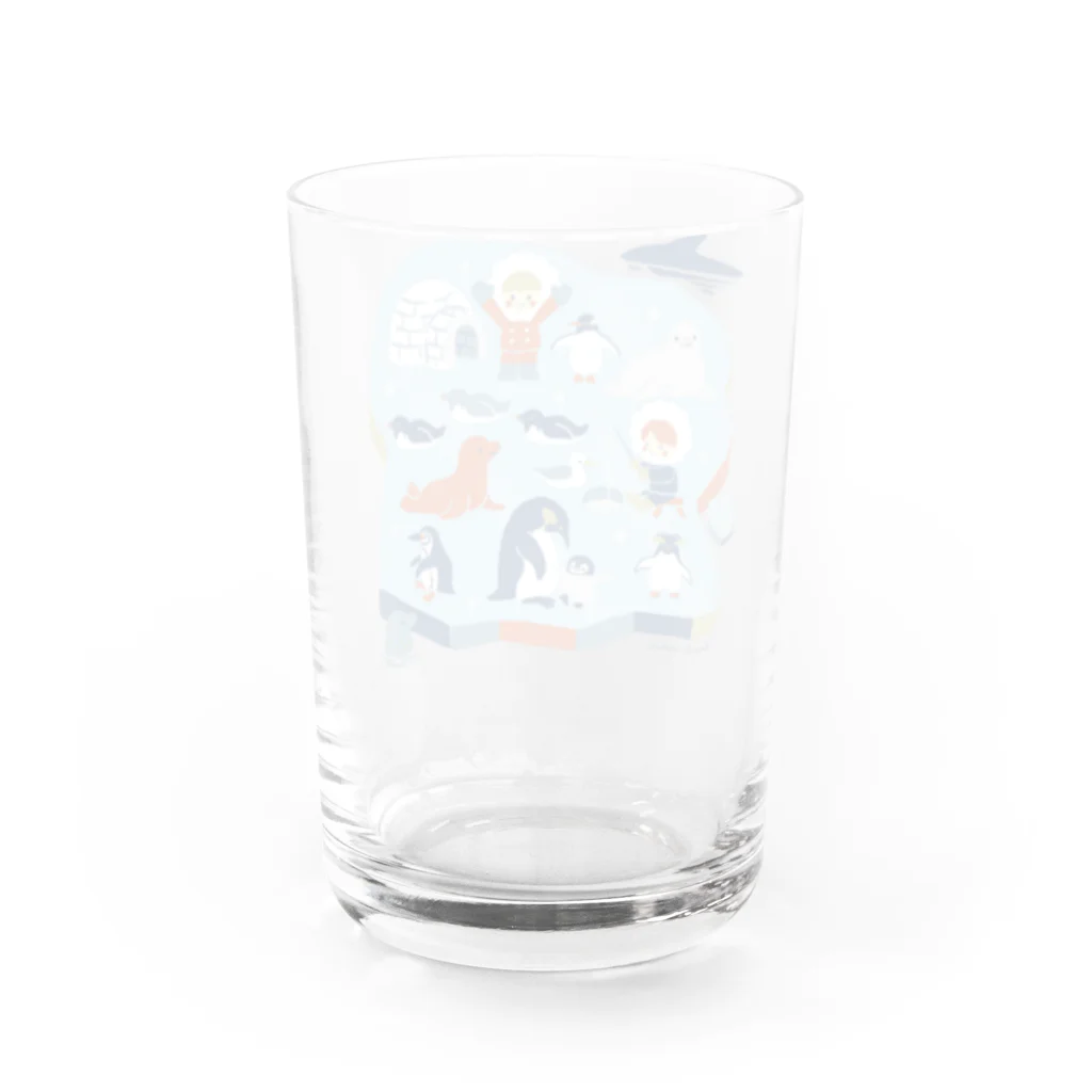 すずきいときちの南極生活 Water Glass :back