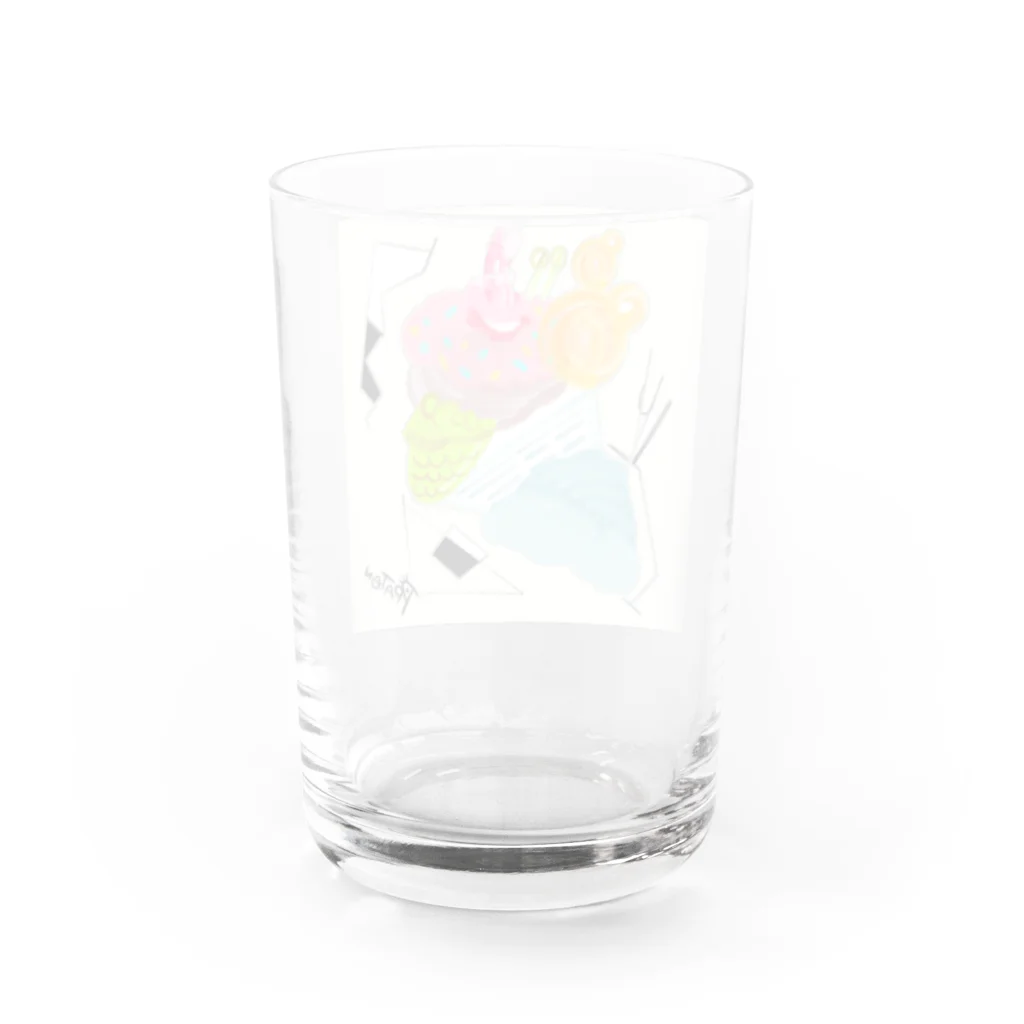 NATSUMI7のウサギマヤ運河sweets Water Glass :back