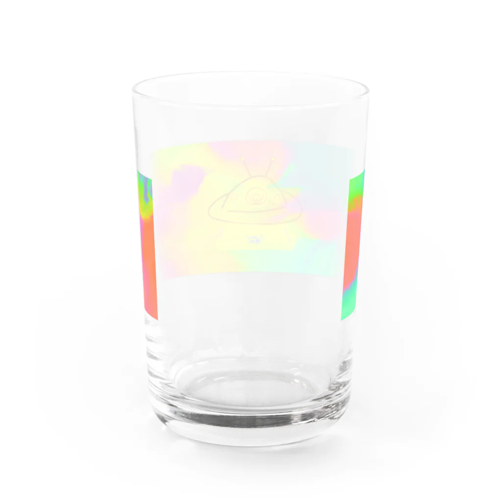 ぷりんのふりのきゃとるみゅーてぃれーしょん Water Glass :back