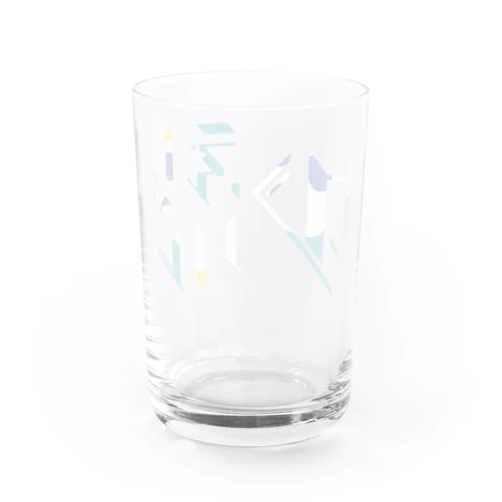 SANKAKU DESIGN STOREのどう足掻いても帰りたい。 モダン Water Glass :back