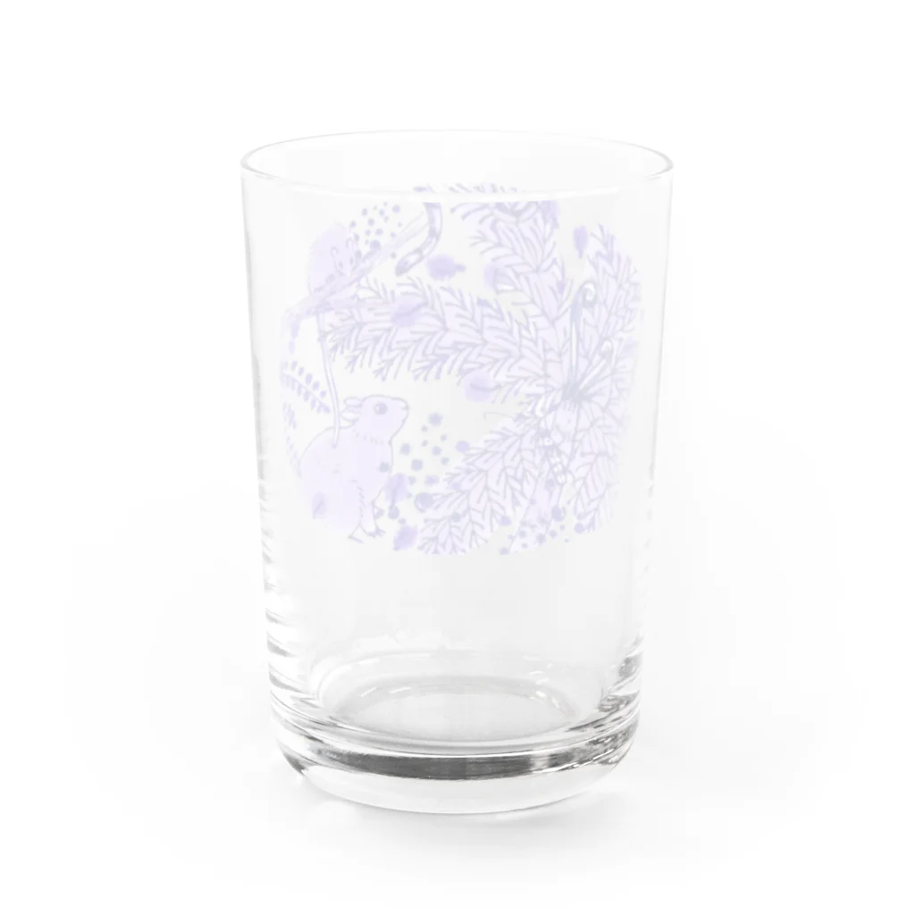 nonaの奄美の森楕円タイプ Water Glass :back