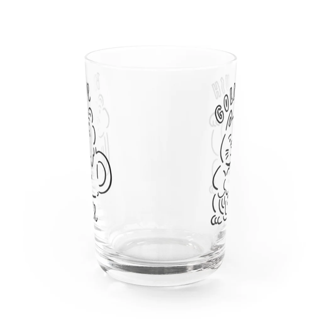 MAO NISHIDAのI LOVE BEER Water Glass :back