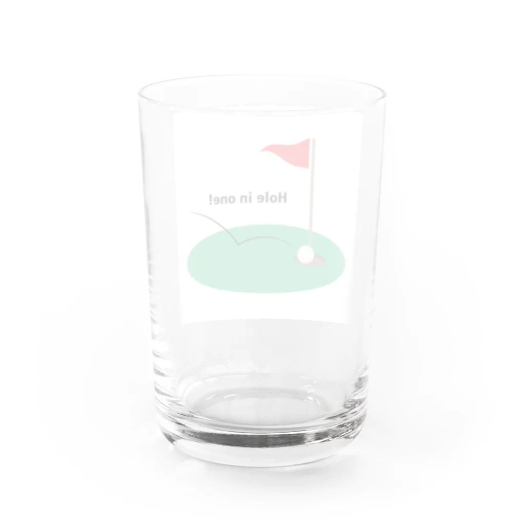 SAKURA スタイルのゴルフ Water Glass :back