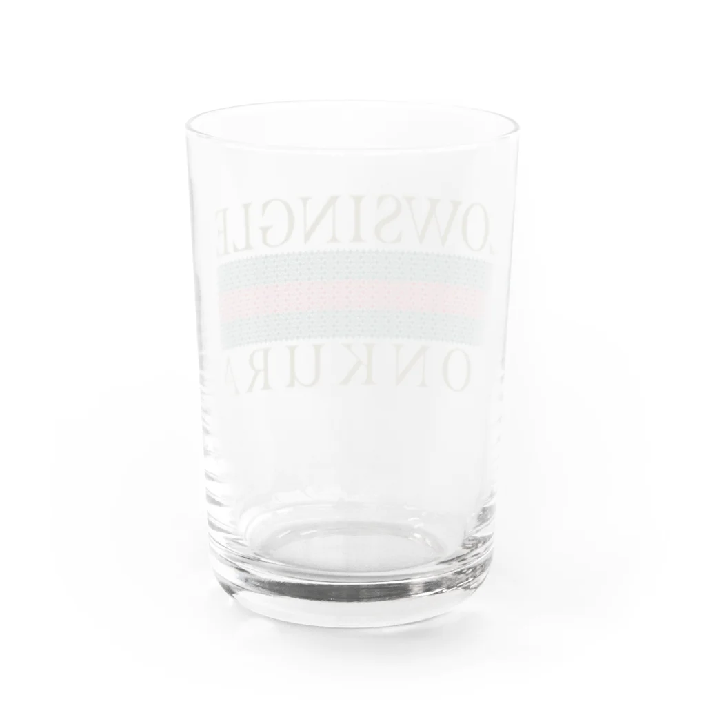 アリーヴェデルチャンネルSHOPのDOT RIBBON Water Glass :back