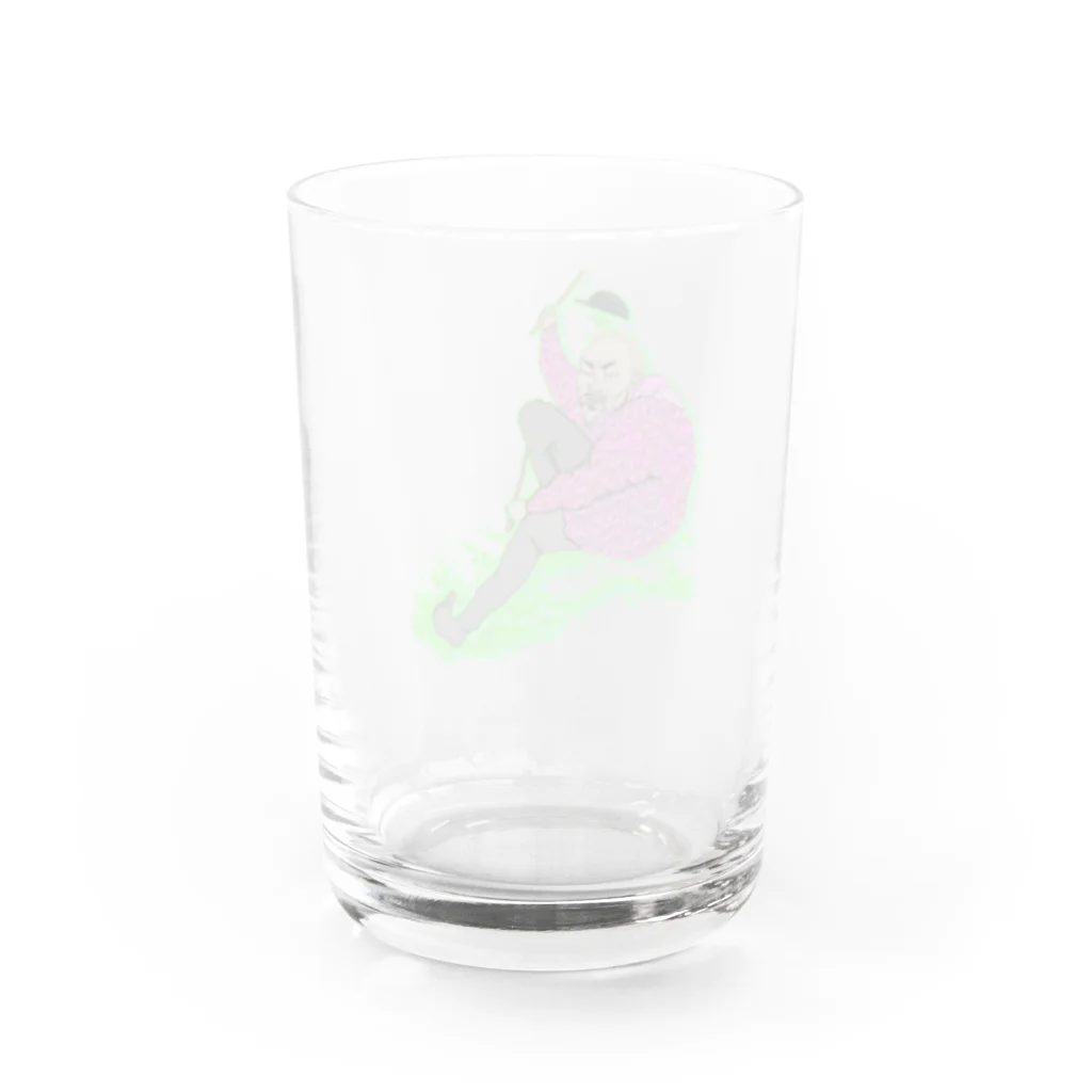 ンコストア(N’ko)の猿吉くん Water Glass :back