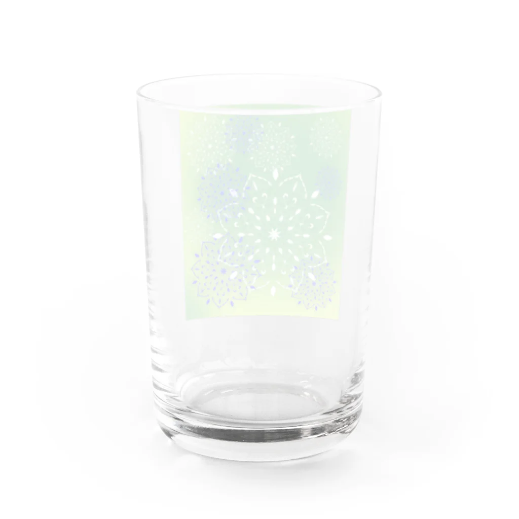 NobertaLibertaのレースフラワー*2 Water Glass :back