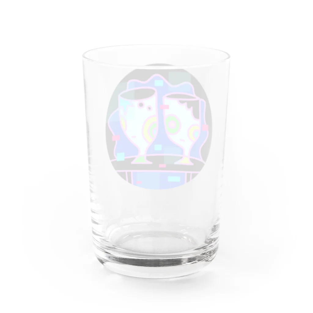 金澤シュウのペアグラス Water Glass :back