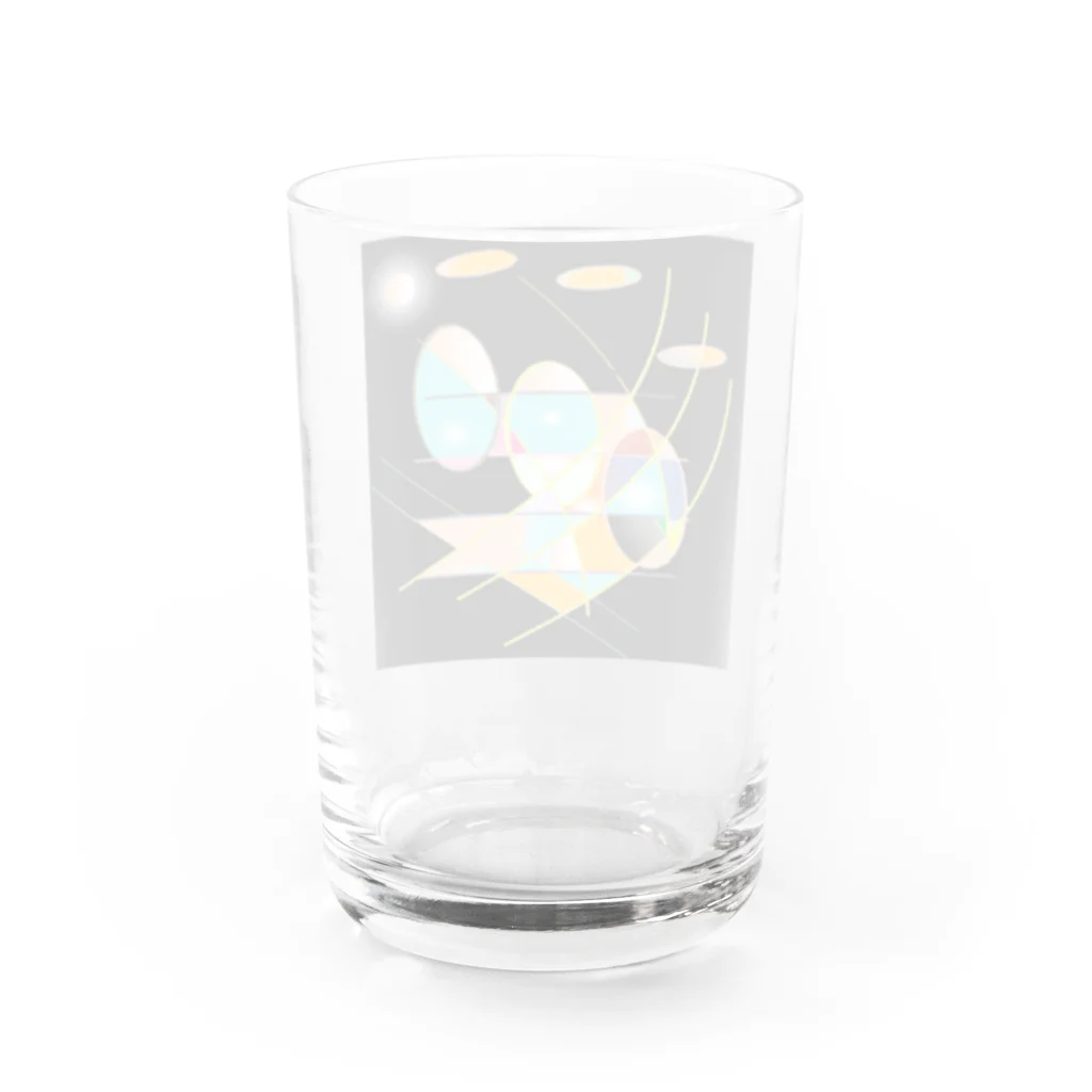 inko andの宇宙旅行 Water Glass :back