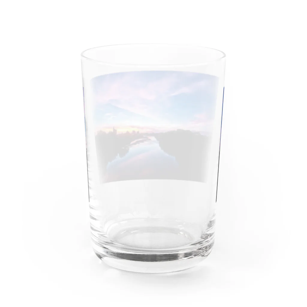 Kataseyuusyaのあお Water Glass :back