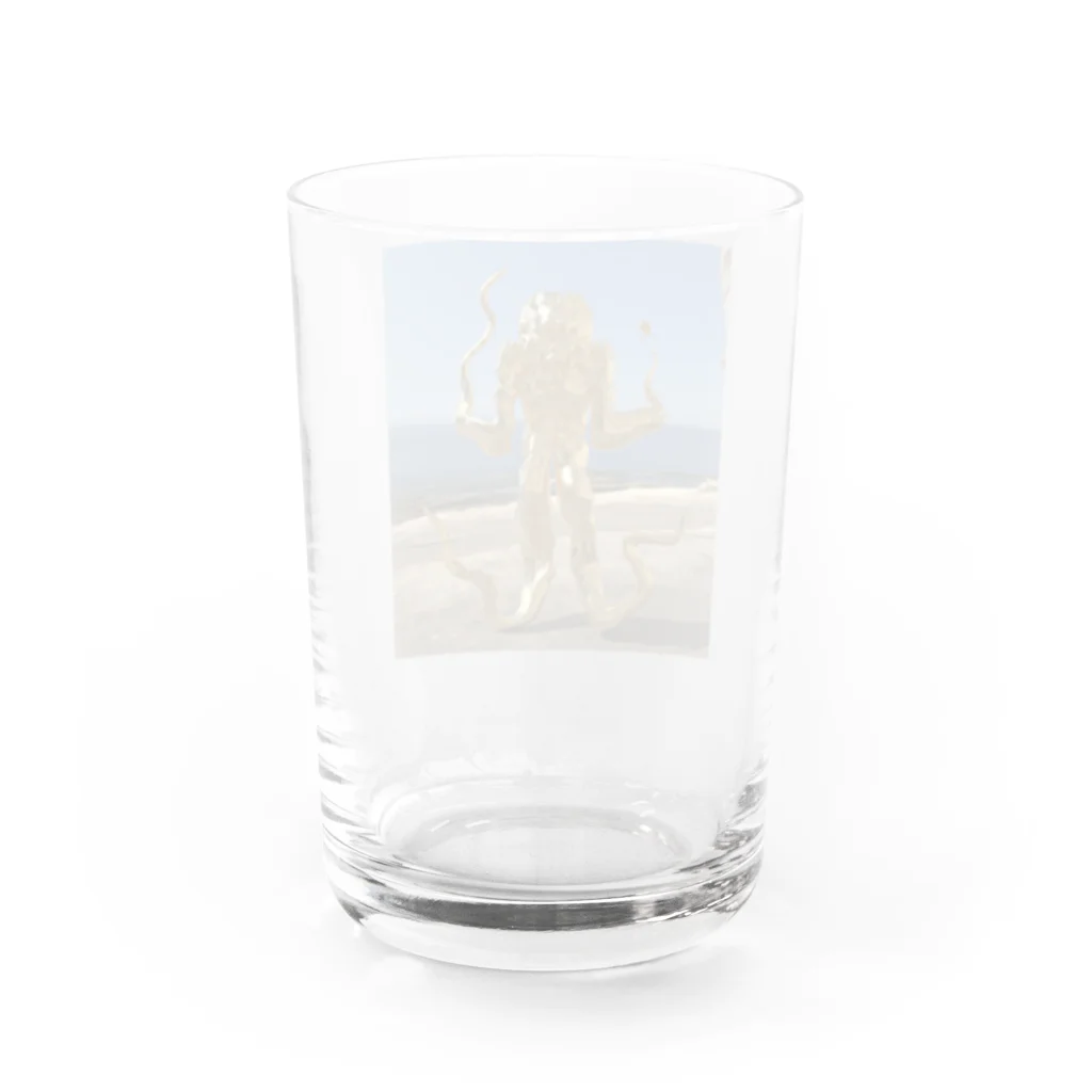 PINKMANのgorilla氏 Water Glass :back
