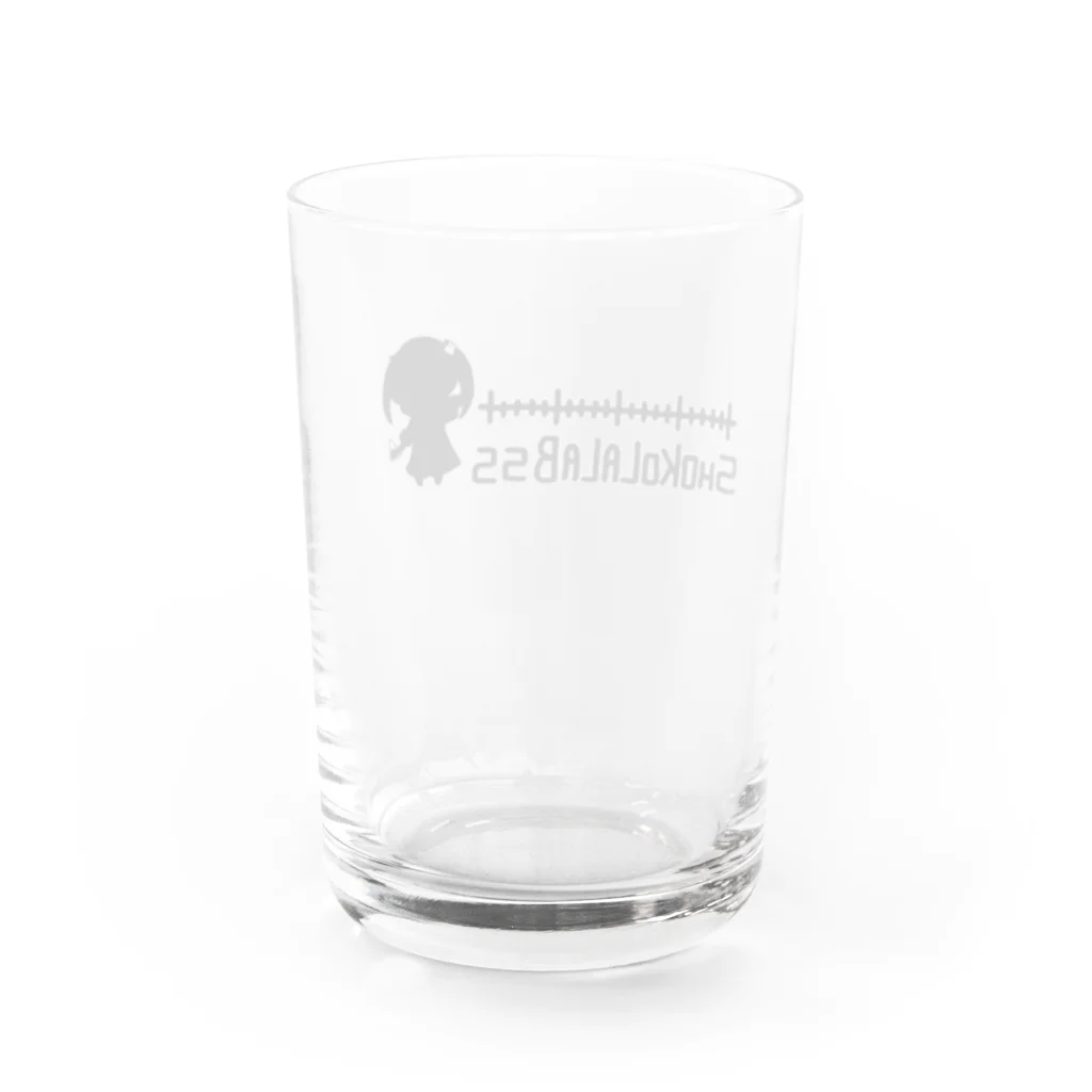 らら屋さんのかっこいいららたんグラス Water Glass :back