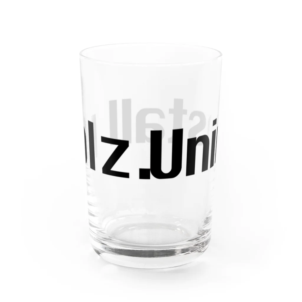 anego/sayavのUninstall plzグラス Water Glass :back