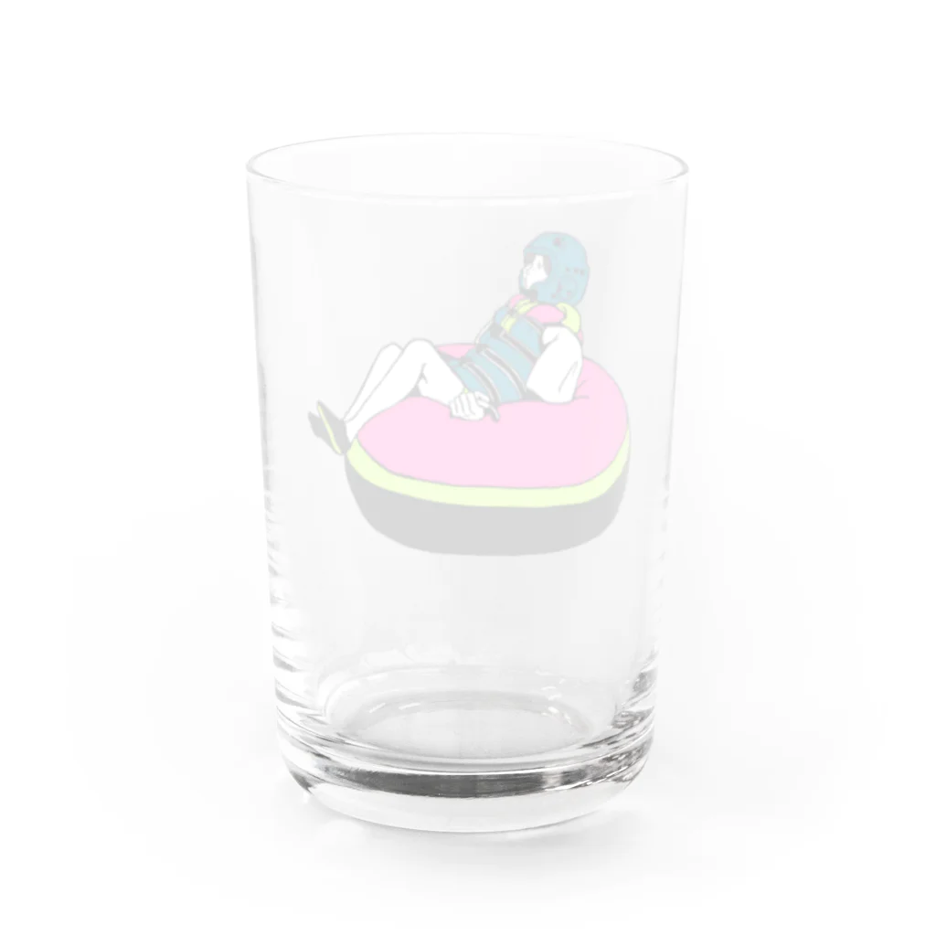 chobidesignのdonut Water Glass :back