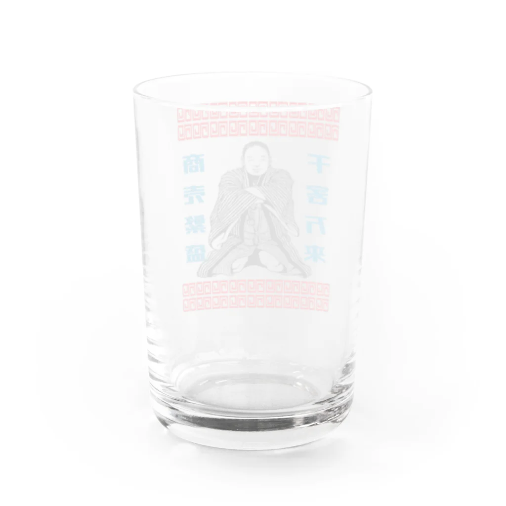 仙台四郎shopの【ラーメン店を応援】仙台四郎グッズ Water Glass :back