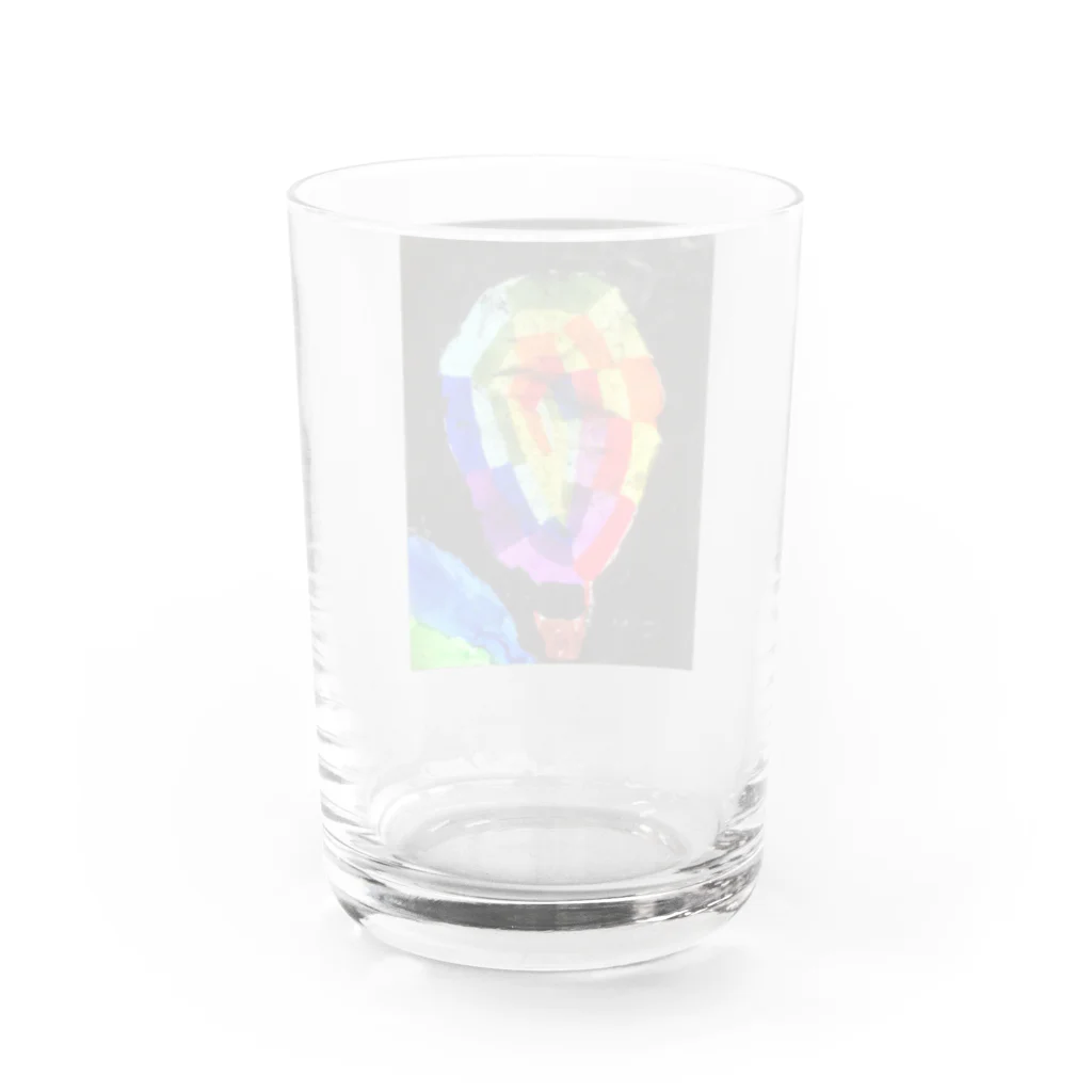 セントミサキの虹の気球 Water Glass :back