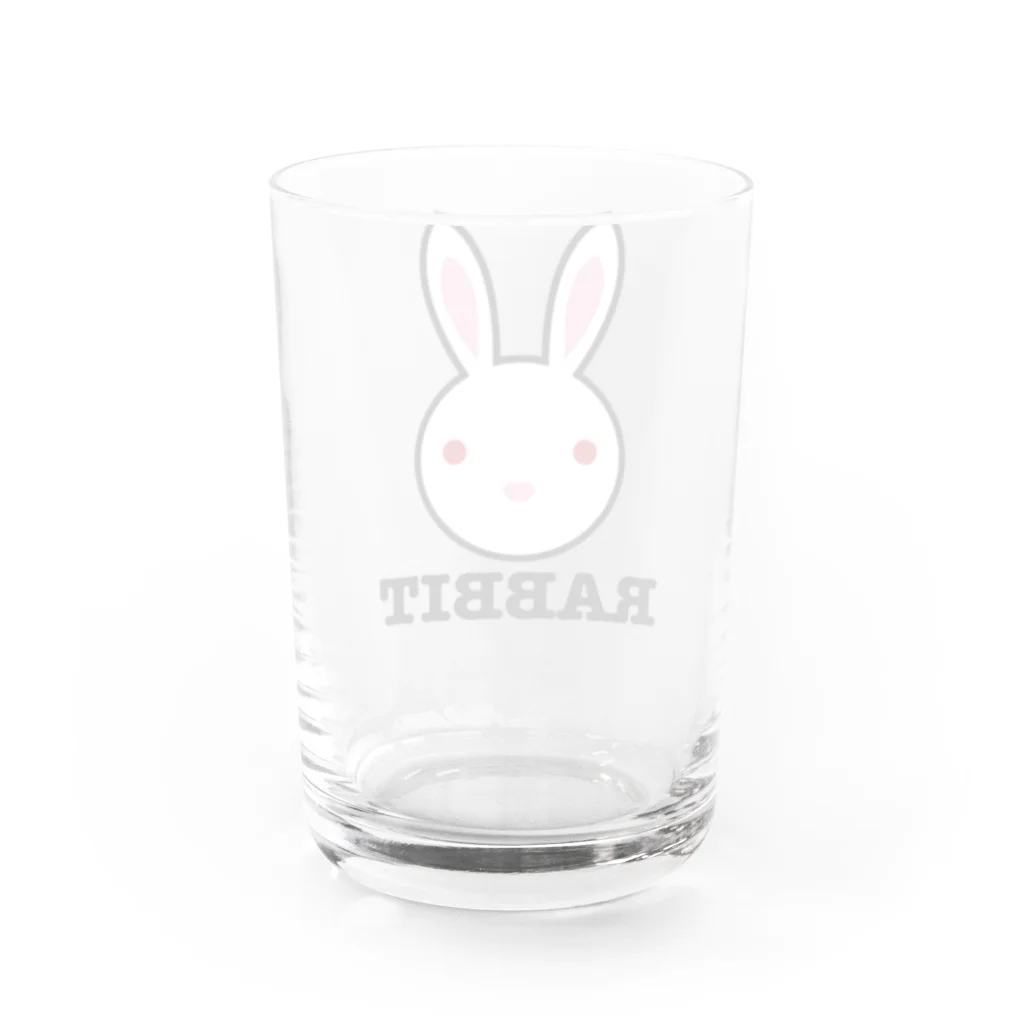 DRIPPEDのRABBIT-うさぎ- Water Glass :back